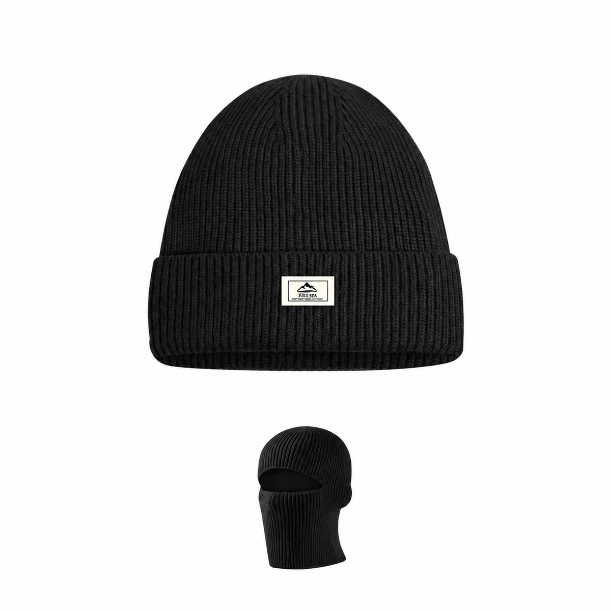 Bonnet cagoule en maille 2 en 1 – vue 6