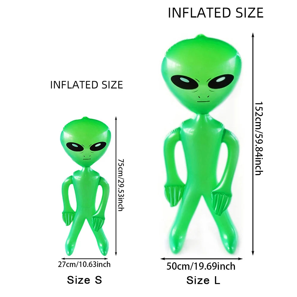 Extraterrestre gonflable de décoration – vue 3