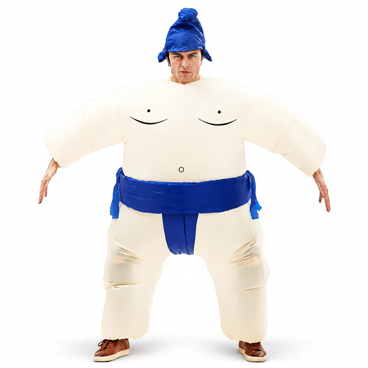 Déguisement de sumo gonflable – enfant et adulte — vue du modèle