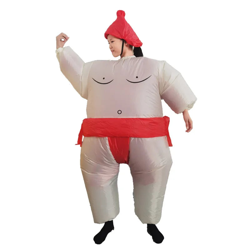 Déguisement sumo gonflable – enfant et adulte – visuel 5