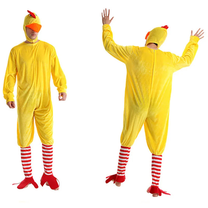 Déguisement de poulet jaune – adulte