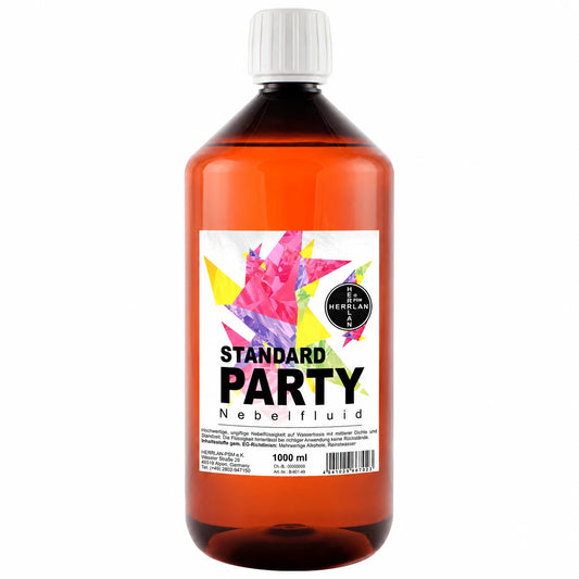 Bouteille de liquide pour machine à fumée HERRLAN Standard Party, 1 litre