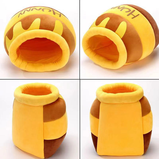 Niche pot de miel pour chat