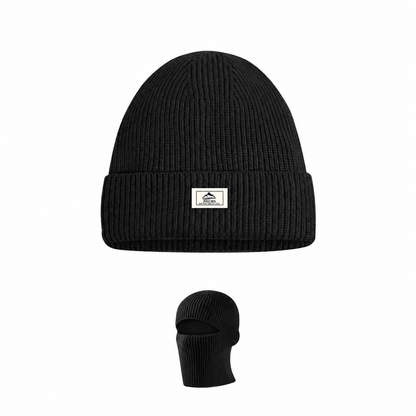 Bonnet cagoule en maille 2 en 1 – vue 6
