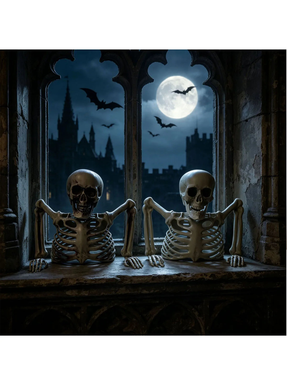 Demi-squelette décoratif pour Halloween – vue 4