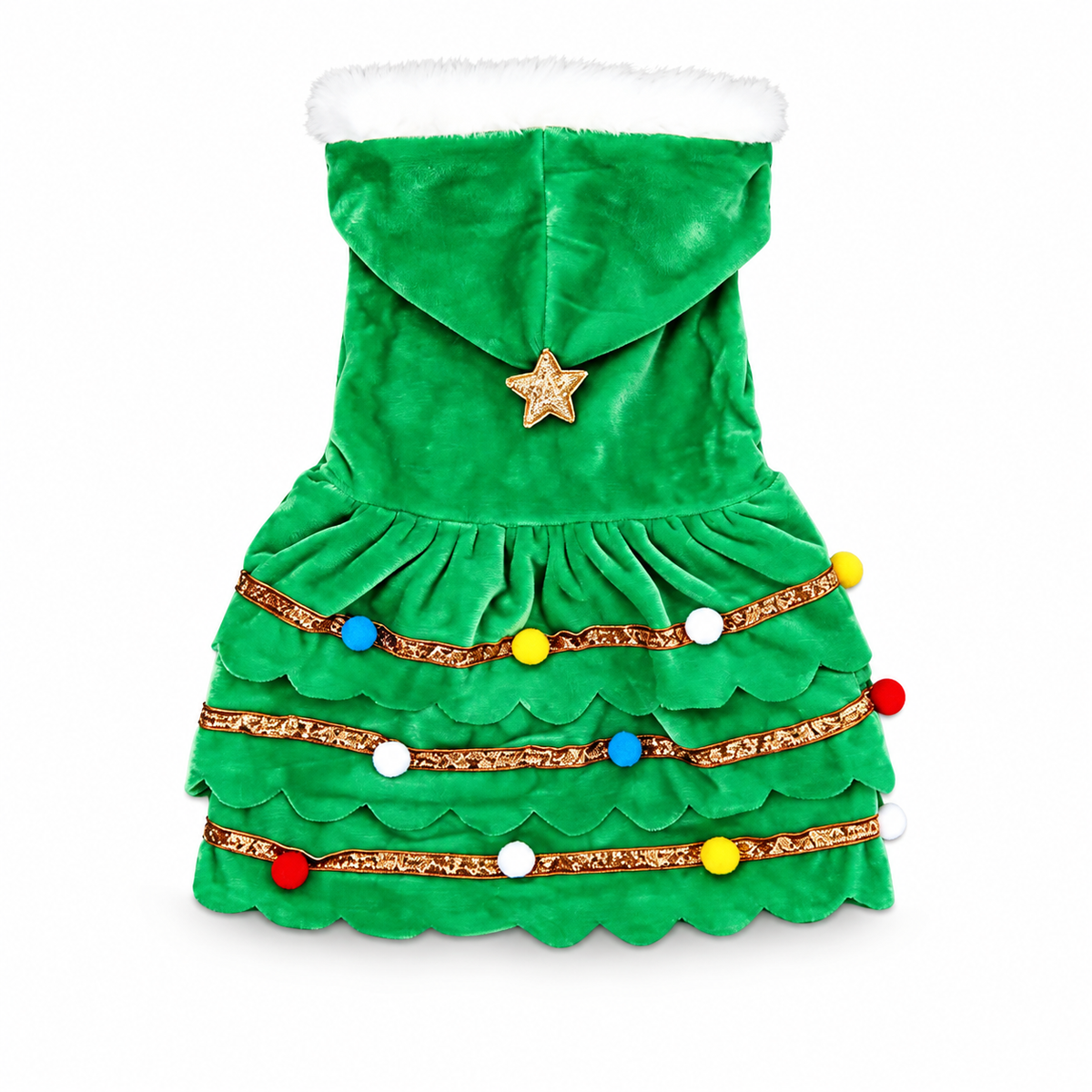 Robe sapin de Noël pour chien et chat — vue 2