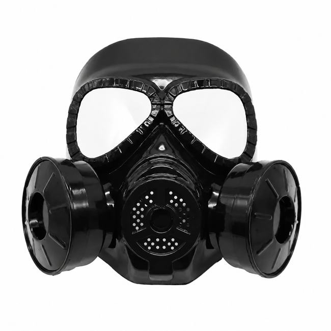 Masque noir M04 style tactique — déguisement