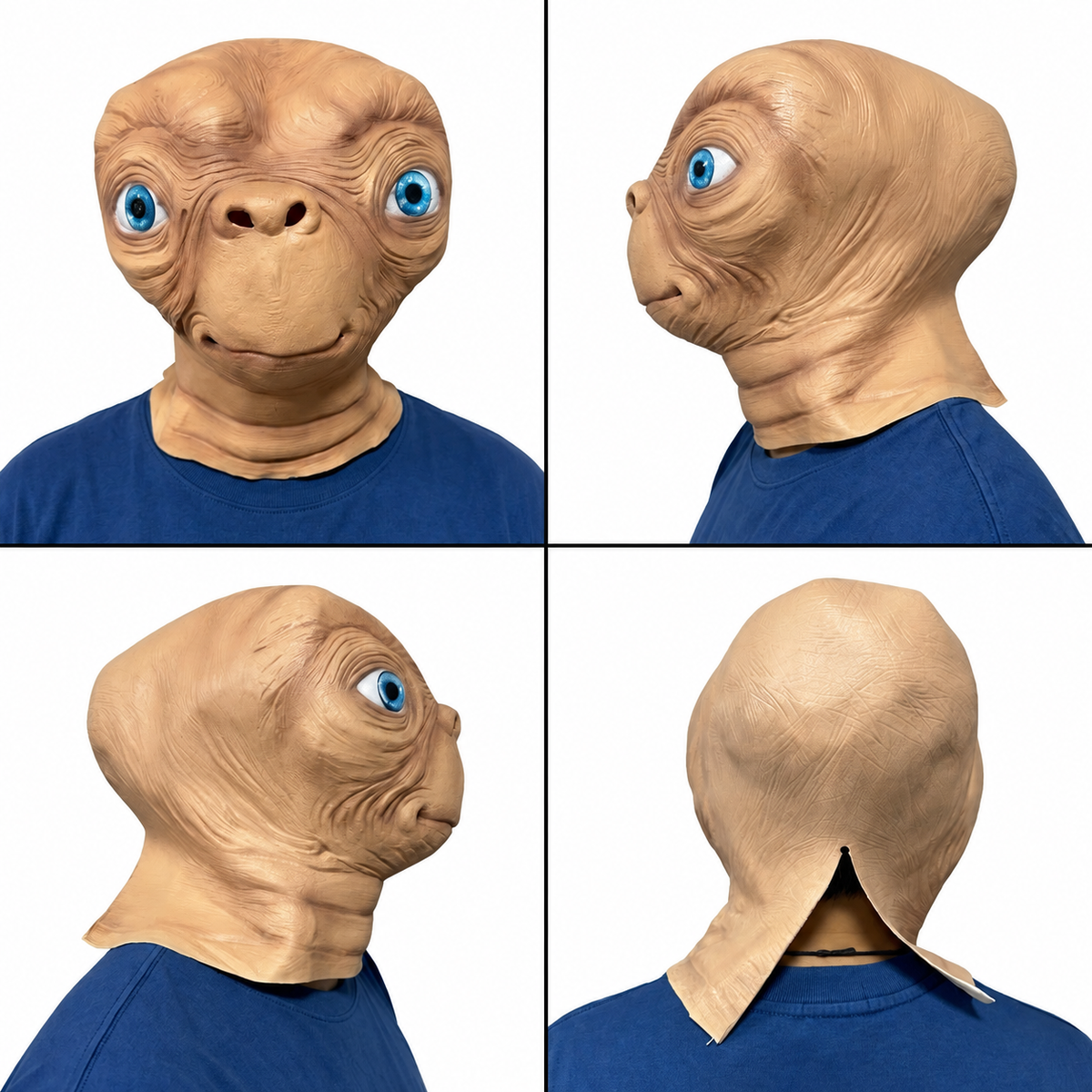 Masque d’extraterrestre en latex – adulte – vue 1