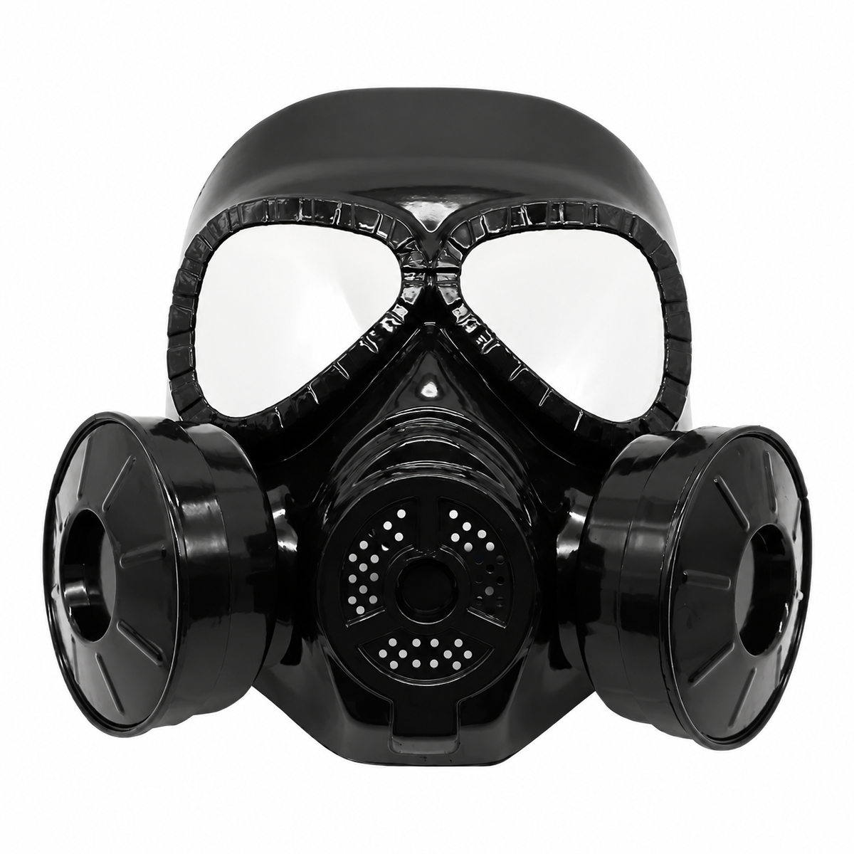 Masque tactique noir M04 de déguisement – vue 2