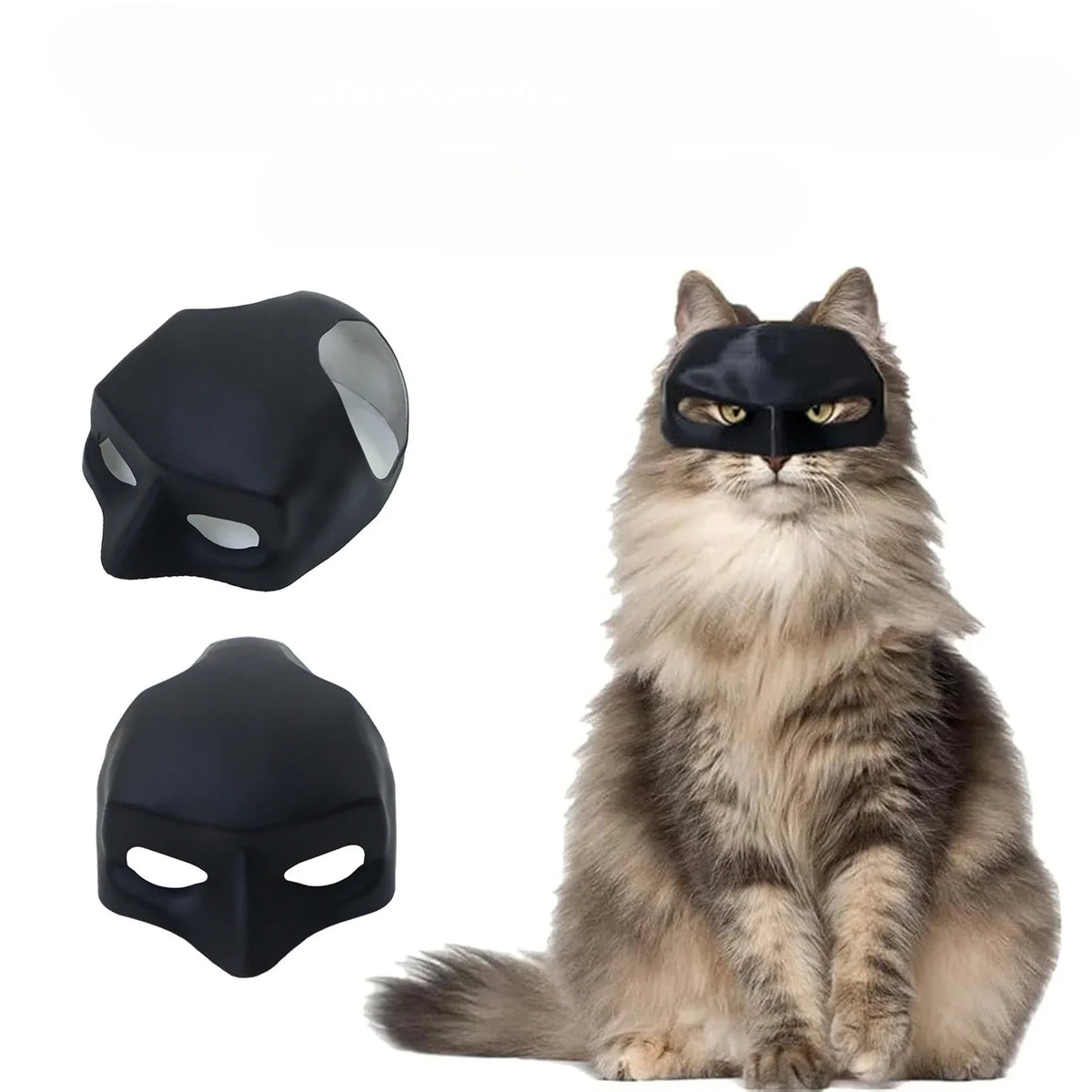 Masque de super-héros pour chat — vue 4