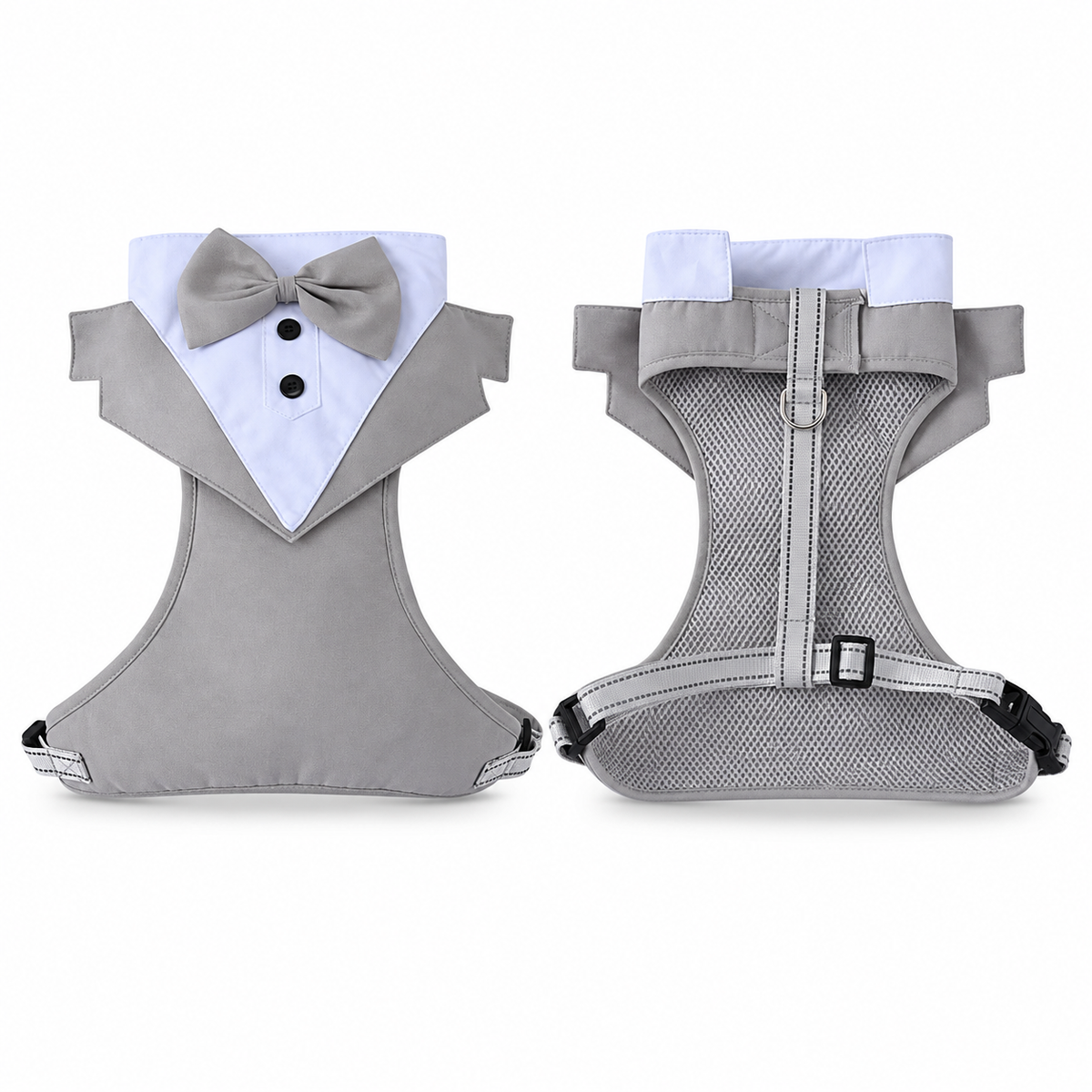 Gilet de cérémonie à nœud papillon pour chien — vue 7