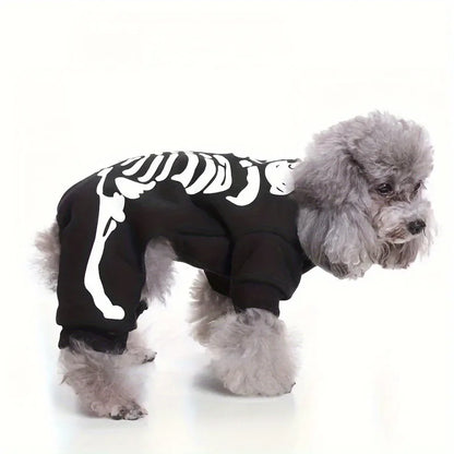 Combinaison squelette pour chien et chat — vue 2