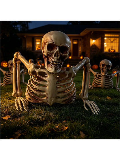 Demi-squelette décoratif pour Halloween – vue 3