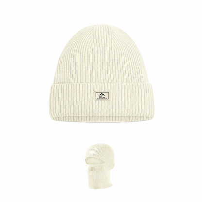 Bonnet cagoule en maille 2 en 1 – vue 5