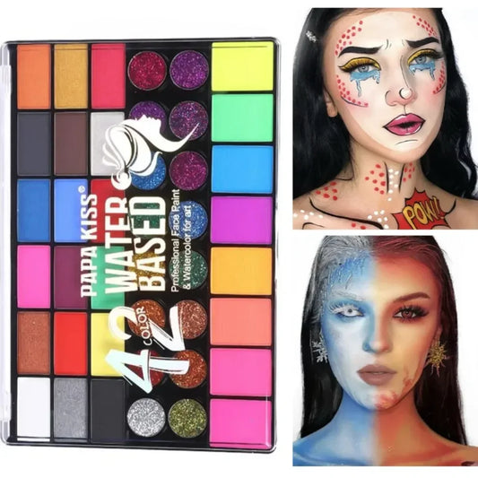 Maquillage visage facile à nettoyer multicolore