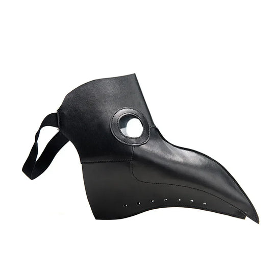 Masque de médecin de peste noir à long bec – vue 2