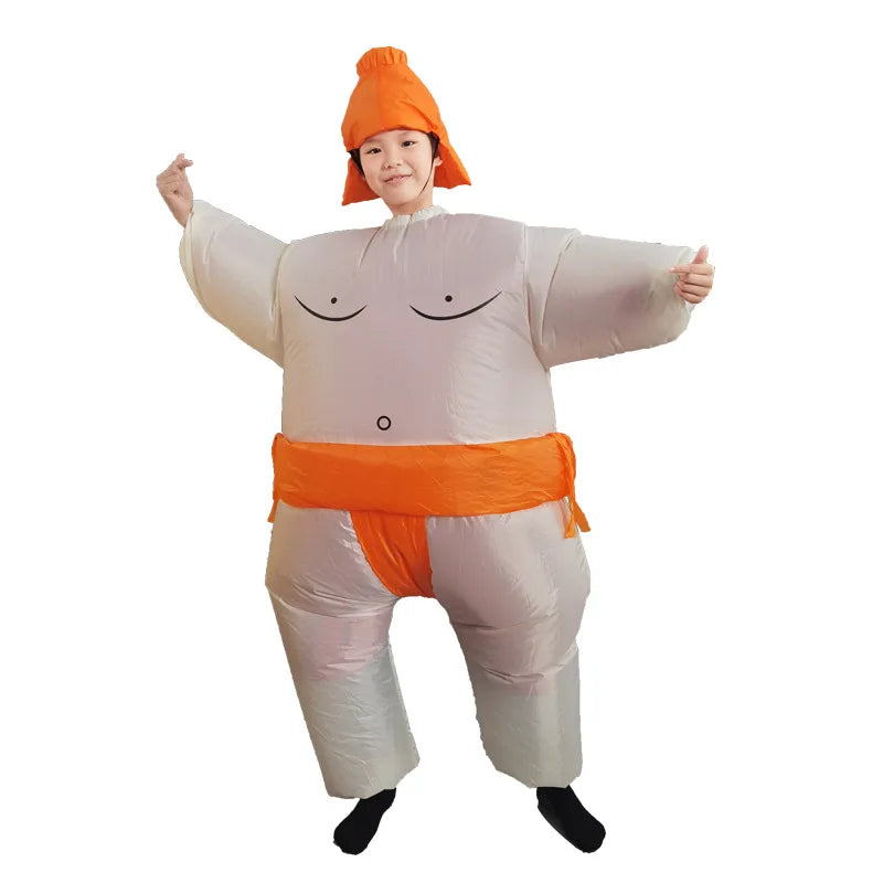 Déguisement sumo gonflable – enfant et adulte – visuel 2