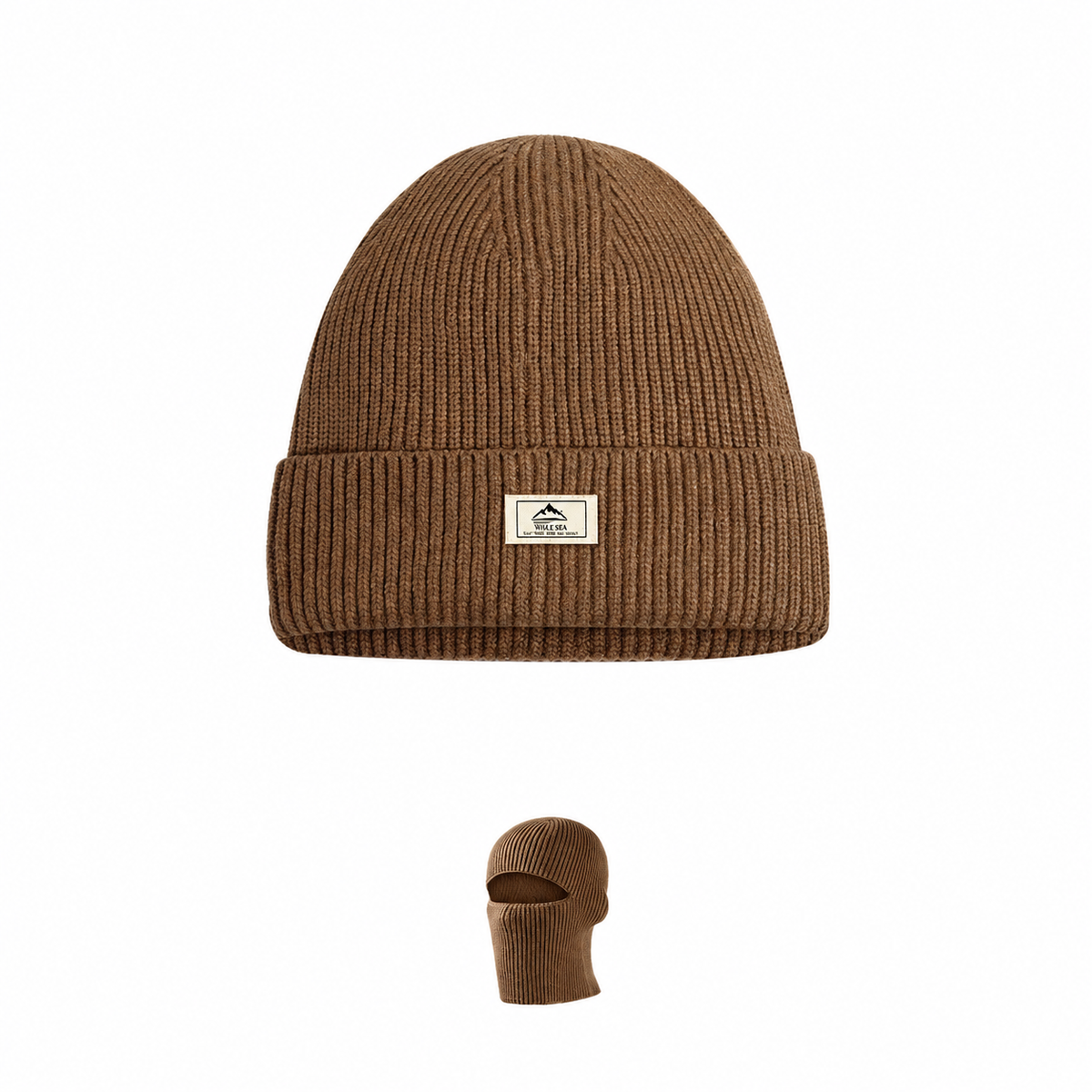 Bonnet cagoule en maille 2 en 1 – vue 4