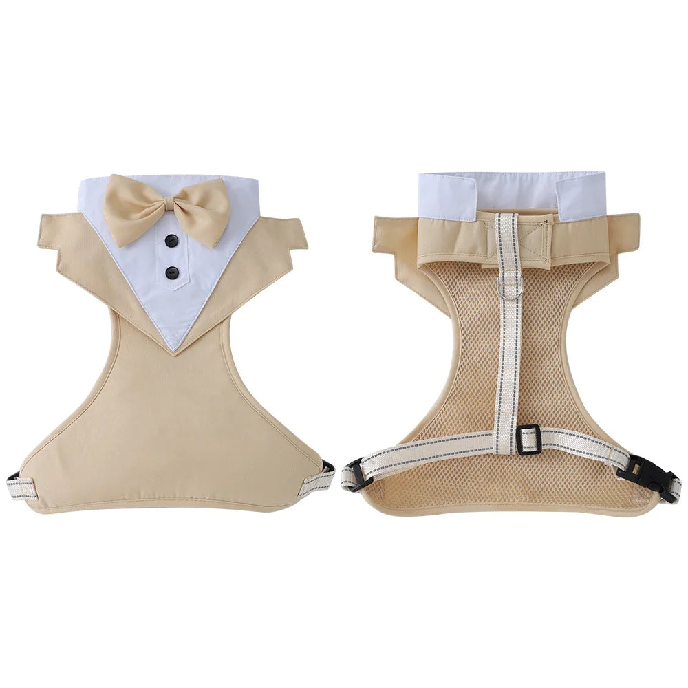 Gilet de cérémonie à nœud papillon pour chien — vue 9