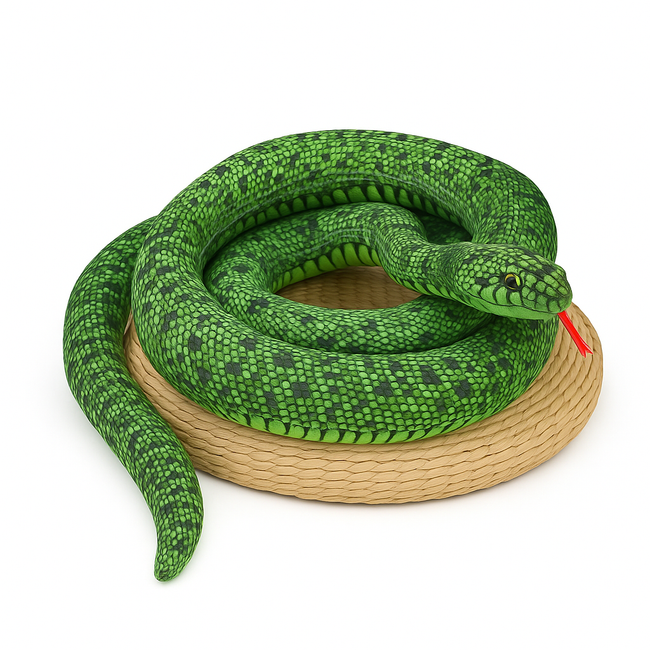 Python en peluche – 110 cm