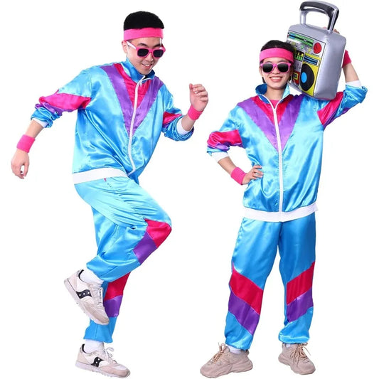 Survêtement rétro multicolore – adulte