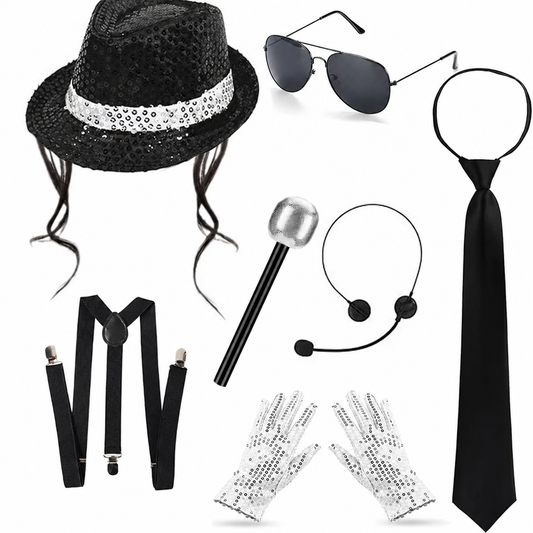 Kit d’accessoires de chanteur – 7 pièces