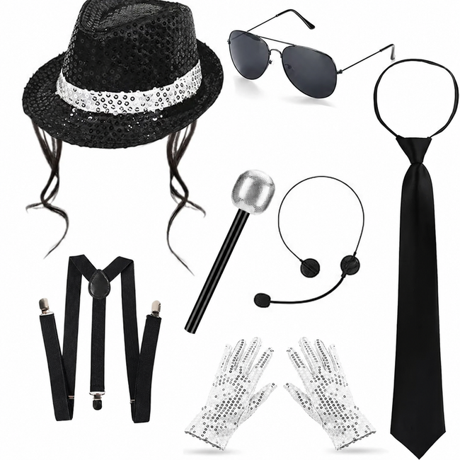 Kit d’accessoires de chanteur – 7 pièces